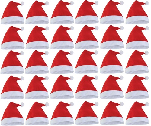 Santa hats bulk - buy, christmas