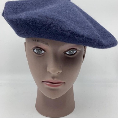 Blue plain 100 wool - blue,