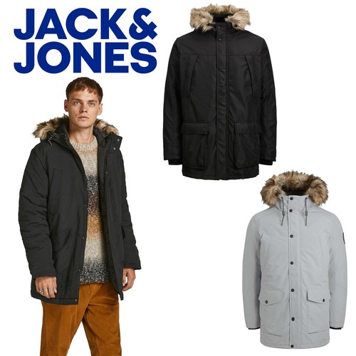 Jack jones mens parka coat - jack,