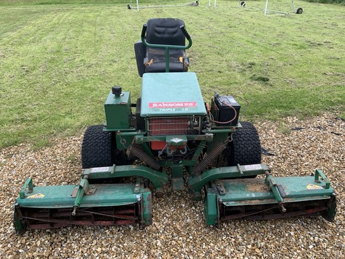 Ransome triple ride mower - ransome,