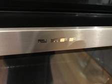 NEFF chrome logo for appliances
