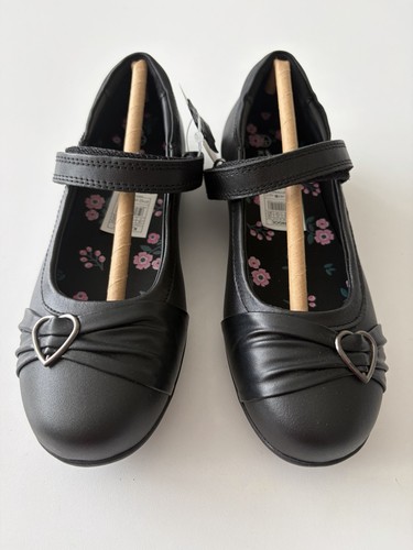 Girl black leather school - girl’s,