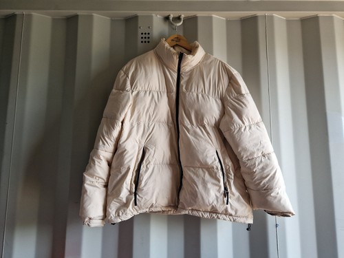 Zara white puffer - jacket, (size