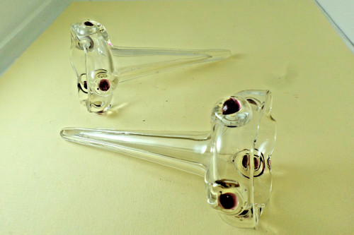 Pair art nouveau epergne - a, of