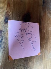 Pat Phoenix Coronation Street Actress "Elsie Tanner" Original autograph c 1970's