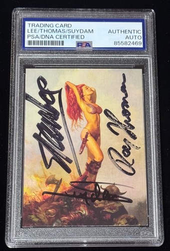 Signed stan lee 2009 marvel - signed,