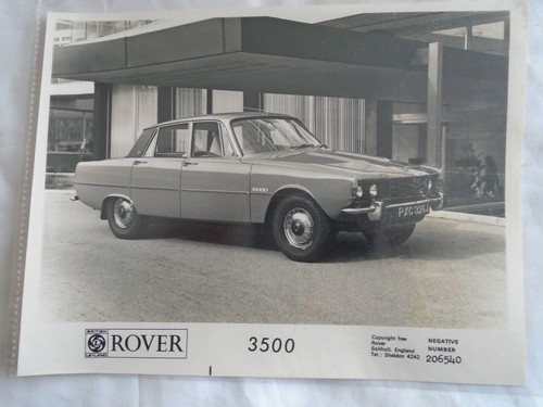Rover 3500 press photo c1970 - 3500,