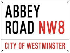 Vintage & Modern Metal London Street Signs –UK Decor UK Seller