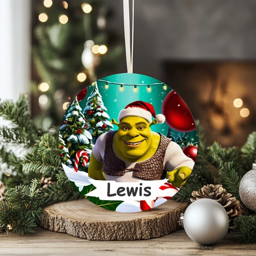 Personalised shrek christmas - personalised,