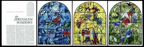 1962 marc chagall - chagall, jerusalem