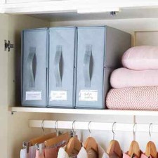 Foldable Bed Sheet Organiser Storage Box With Handle Zip Linen Duvet Cover Grey