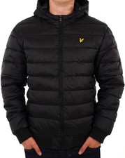 Lyle and Scott Lyle & Scott Wadded Jacket Black