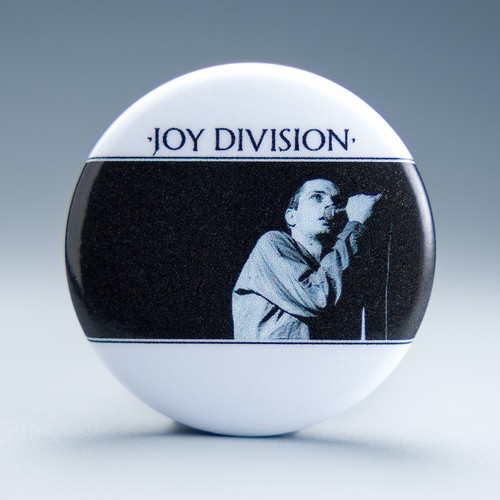 Joy division button pin - joy, |