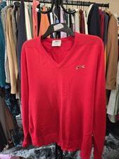 Vintage Slazenger Red V-Neck