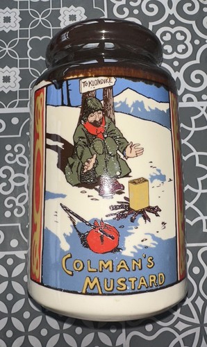 Vintage colman mustard large - vintage,