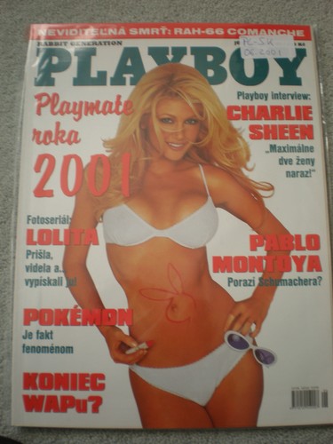 Playboy slovakia magazine - slovakia,