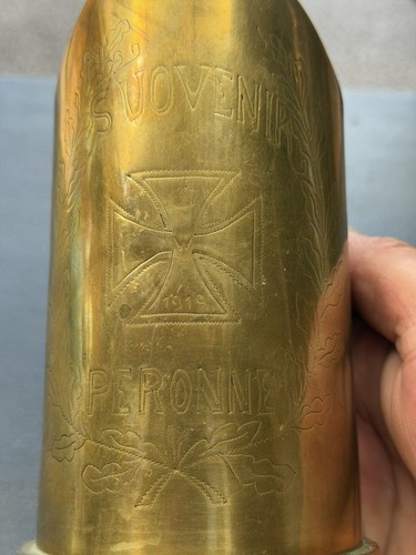 Wwi trench art vase - wwi,