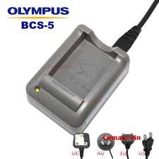 Original Olympus BCS-5 Charger For BLS-5 BLS-50 E-PL6 PL7 PL8 PL9 E410 E420 E450