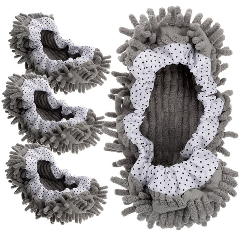 Elastic reusable mop slippers - mop,