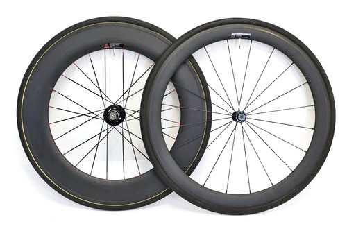 Carbon tubular track wheelset