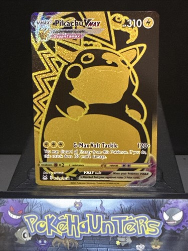 Pokemon card pikachu vmax - pikachu,