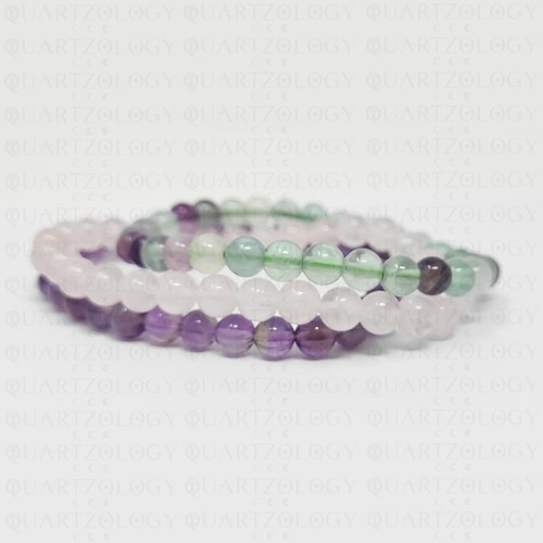Crystal bracelet set - crystal,