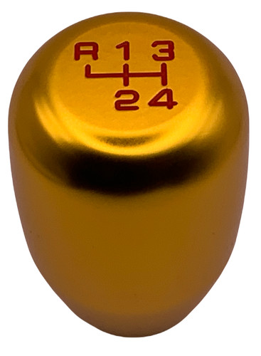 Gold gear shift knob - gold,