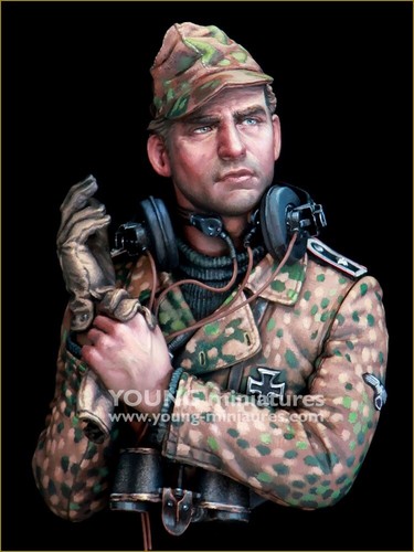 Young miniatures ss panzer - miniatures,