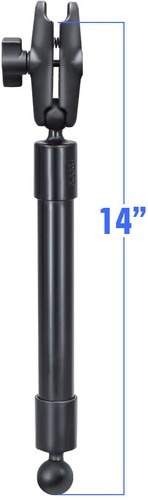Ram mount long extension - -,