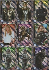 Topps Hero Attax MARVEL CINEMATIC UNIVERSE Trading Cards Holographic cards