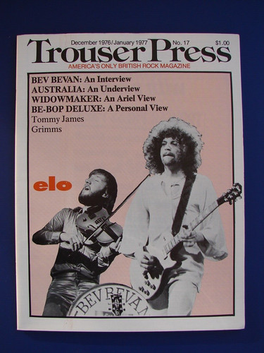 Elo trouser press magazine - magazine,