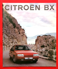 1991 CITROEN BX Sales Brochure - 16V GTi 4x4 Meteor TZS TGD Turbo TZI TGD MINT