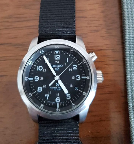 Seiko sus ags military kinetic - seiko,