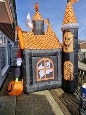 Halloween Inflatable Castle