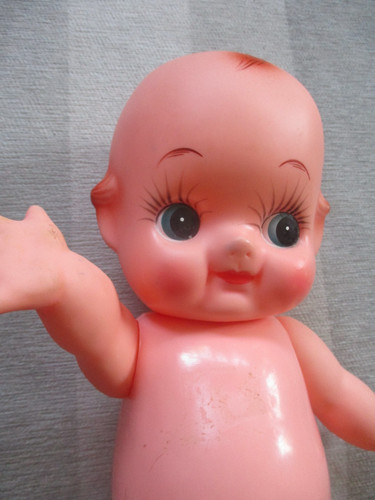 Large vintage kewpie - vintage, doll