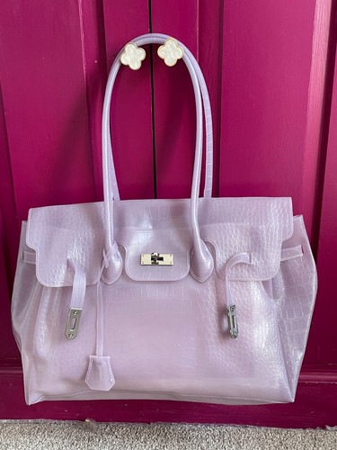 Shoulder jelly bag crocodile - shoulder,