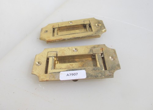 Vintage brass drawer - brass, handles