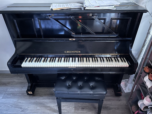 Bechstein upright piano - c.,