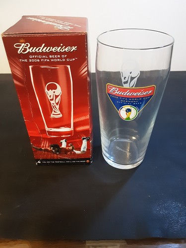 Rare budweiser pint glass - rare,