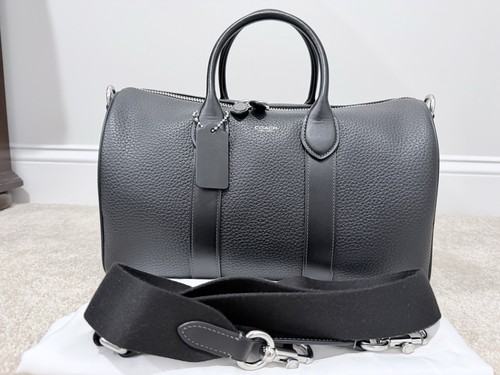Coach compass black leather - compass,