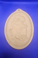 Lovely Vintage 1980s Rabbit,  Brown Bag Cookie Art, Cookie Mould. Hill Design.