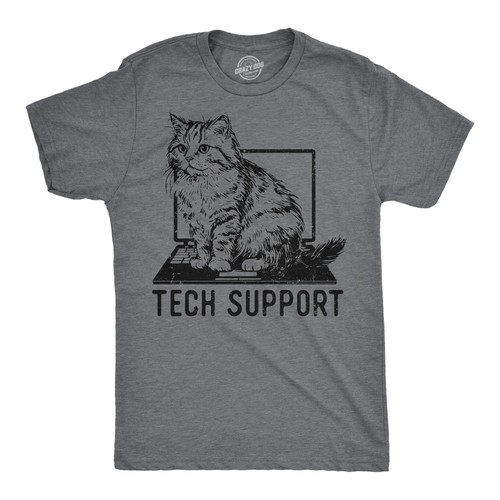 Mens tech support funny - support, t