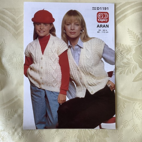 Copley knitting pattern d1191 - copley,