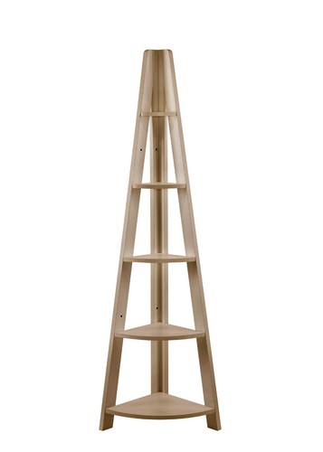 Ladder bookcase shelf unit 4 - bookcase,