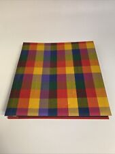 Photo Album Large photo Paperchase Fabric Checkerboard Multicolour B127