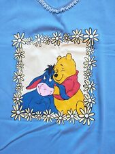 Vintage Winnie The Pooh Eeyore T Shirt Nightie Blue One Size