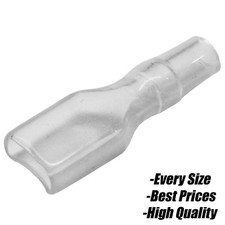 Clear Plastic PVC 6.3mm Female