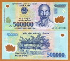 Vietnamese Dong 500K Polymer