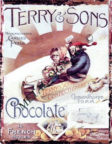 Terrys sons chocolate metal - &,