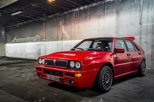 Lancia delta rally car - car, italian